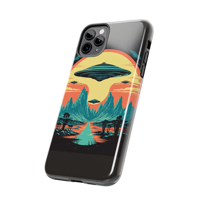 UFO Fleet Tough Phone Case