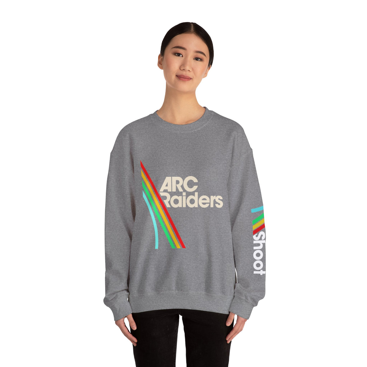 ARC Raiders Retro Arcade Sweatshirt | Vintage Gamer Crewneck | Retro Gaming Sweatshirt | Arcade Inspired Gamer Apparel