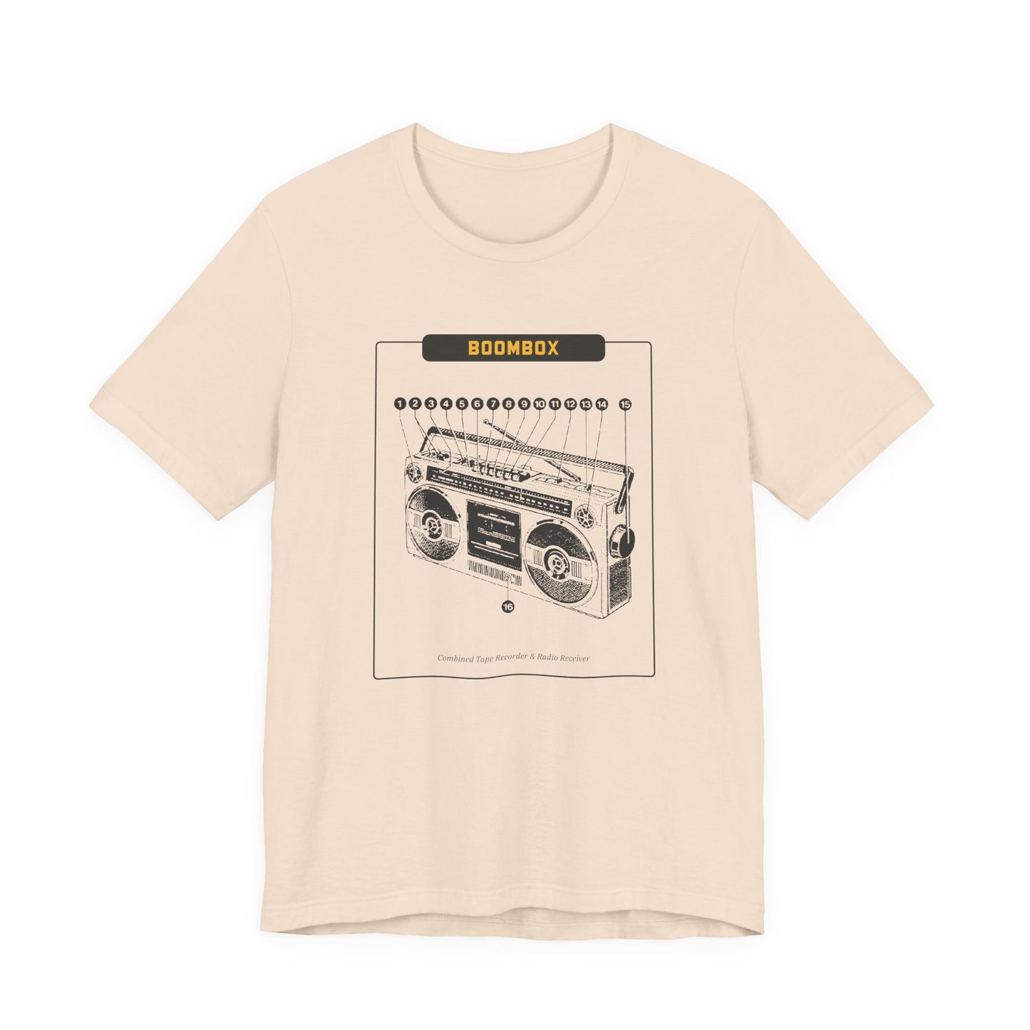 Boombox Blueprint Tee