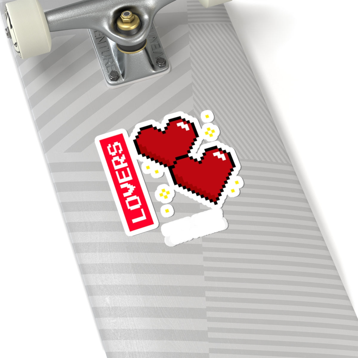 Lovers, Press Start Kiss-Cut Sticker