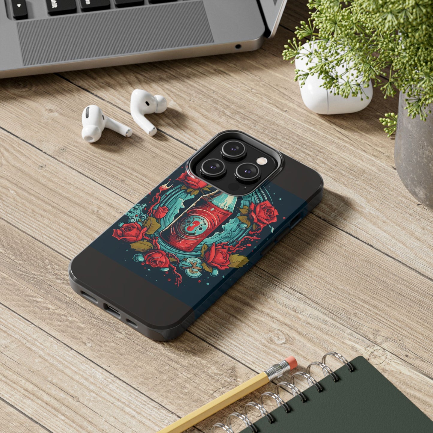 Soda & Roses Tough Phone Case