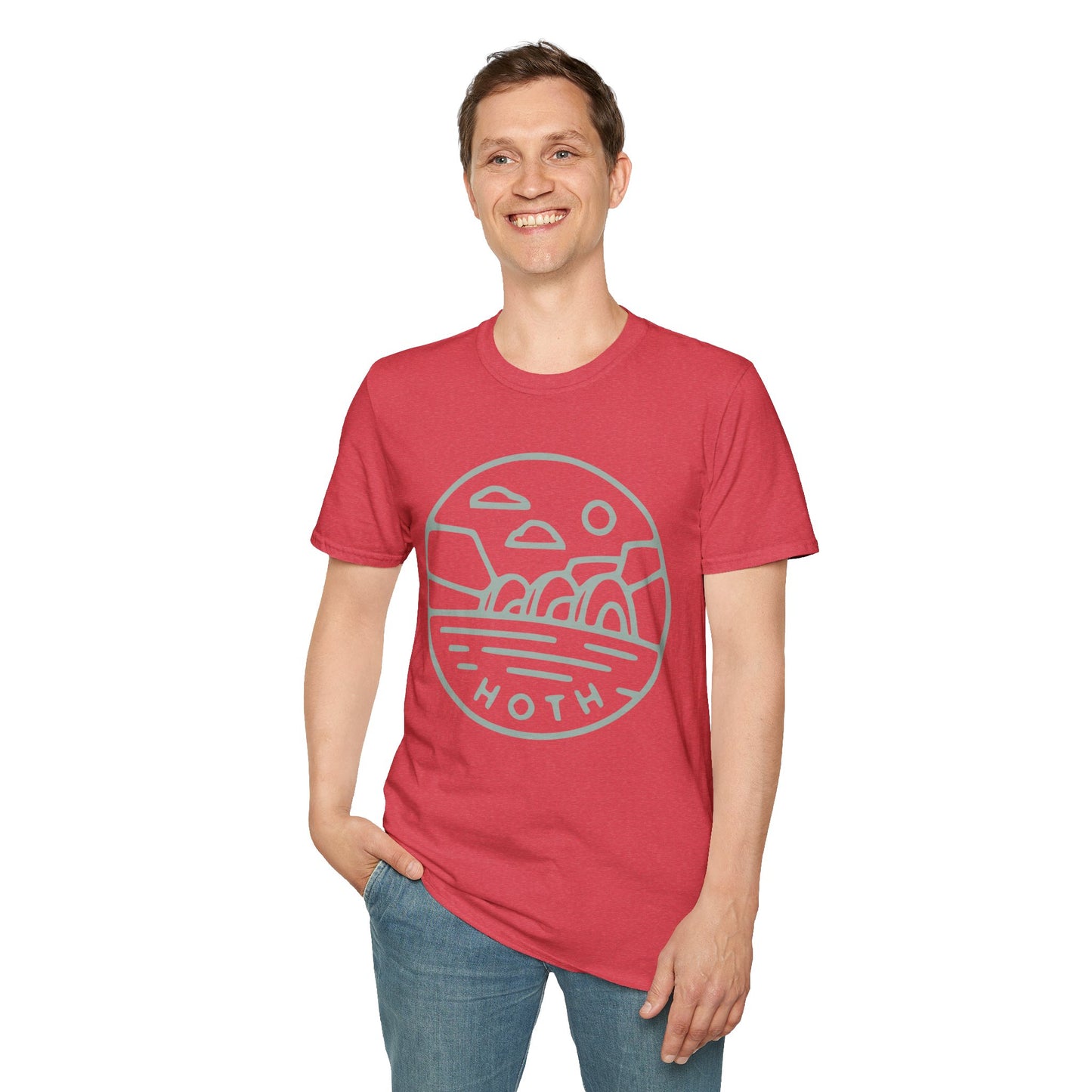 Hoth Retro Planet Adventure Tee