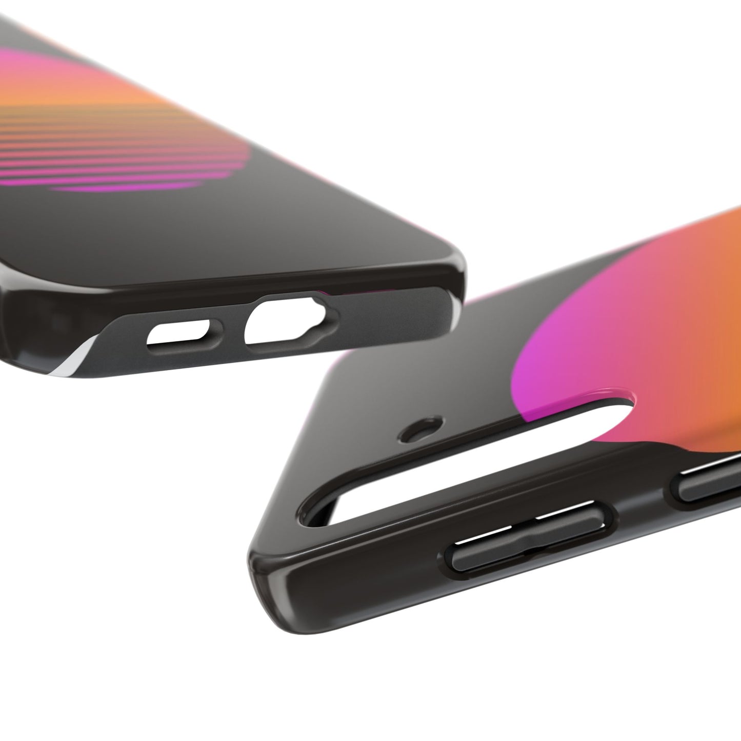 Sunset Grid Tough Phone Case