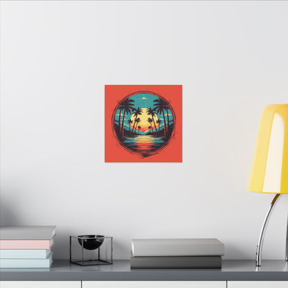 Palm Island Canvas Print