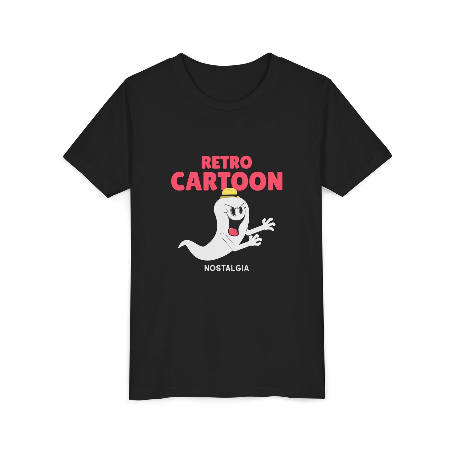 Retro Cartoon Ghost Youth Tee