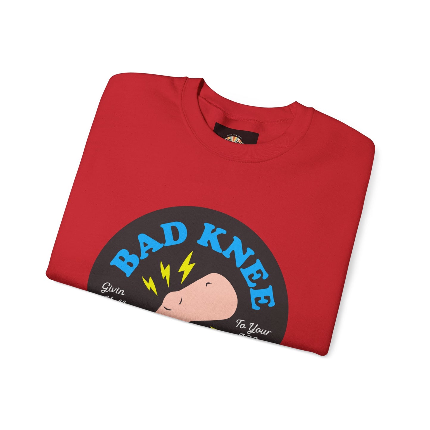 Bad Knee Club sweatshirt | Funny knee pain graphic crewneck
