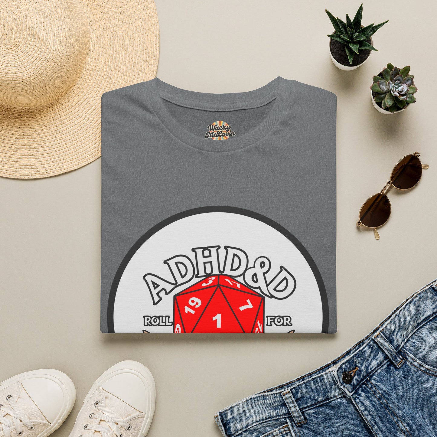 ADH&D: Roll For Concentration Tee