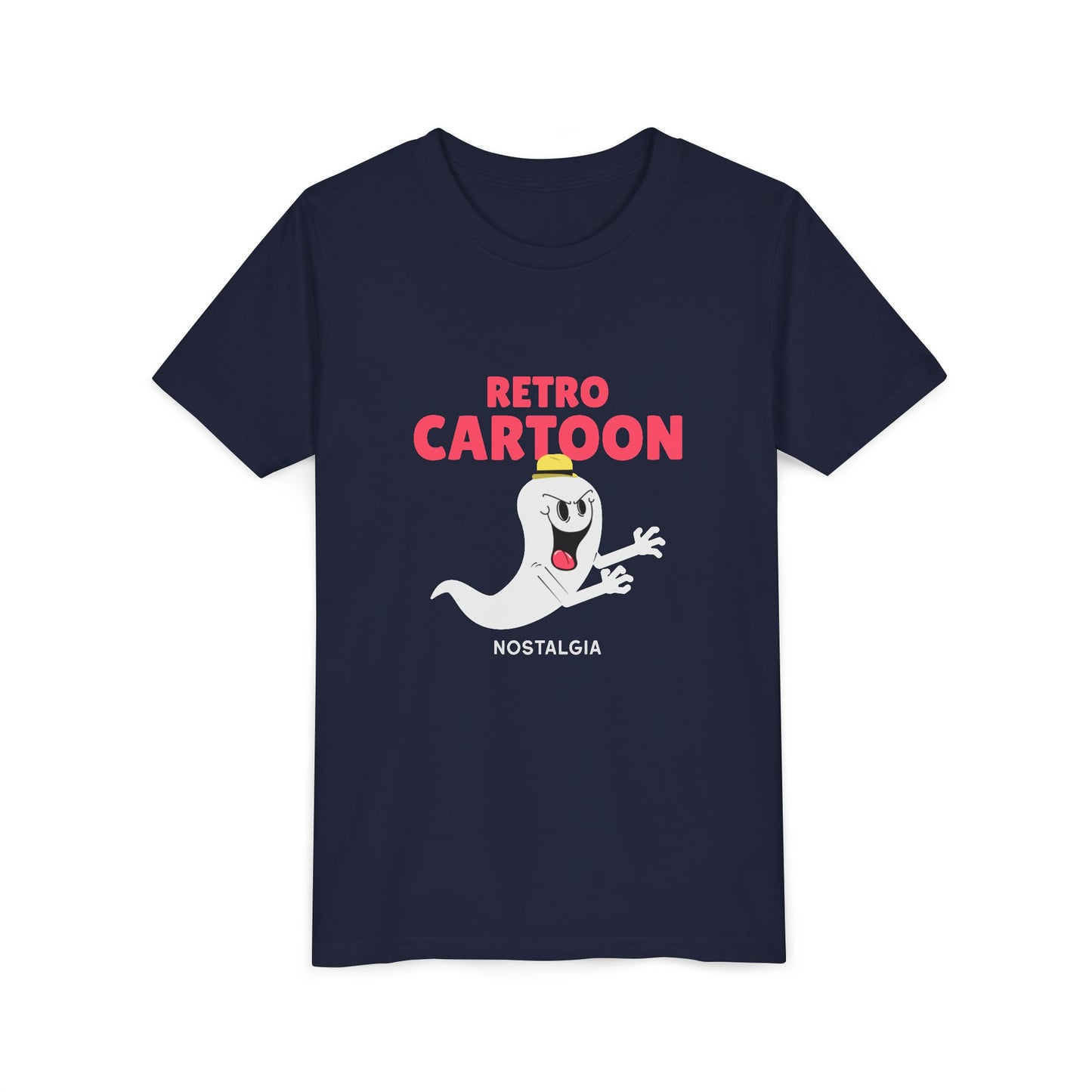 Retro Cartoon Ghost Youth Tee