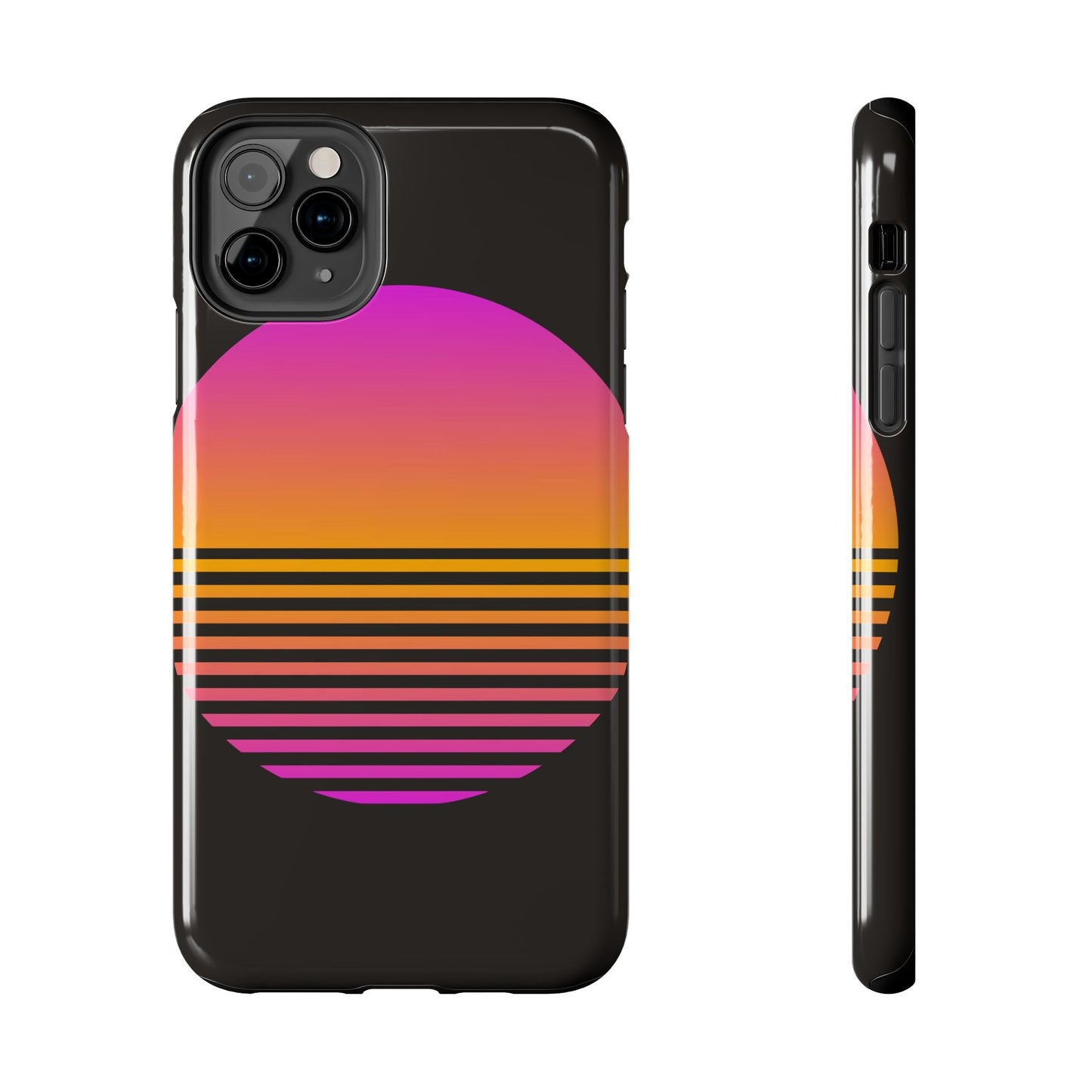 Sunset Grid Tough Phone Case