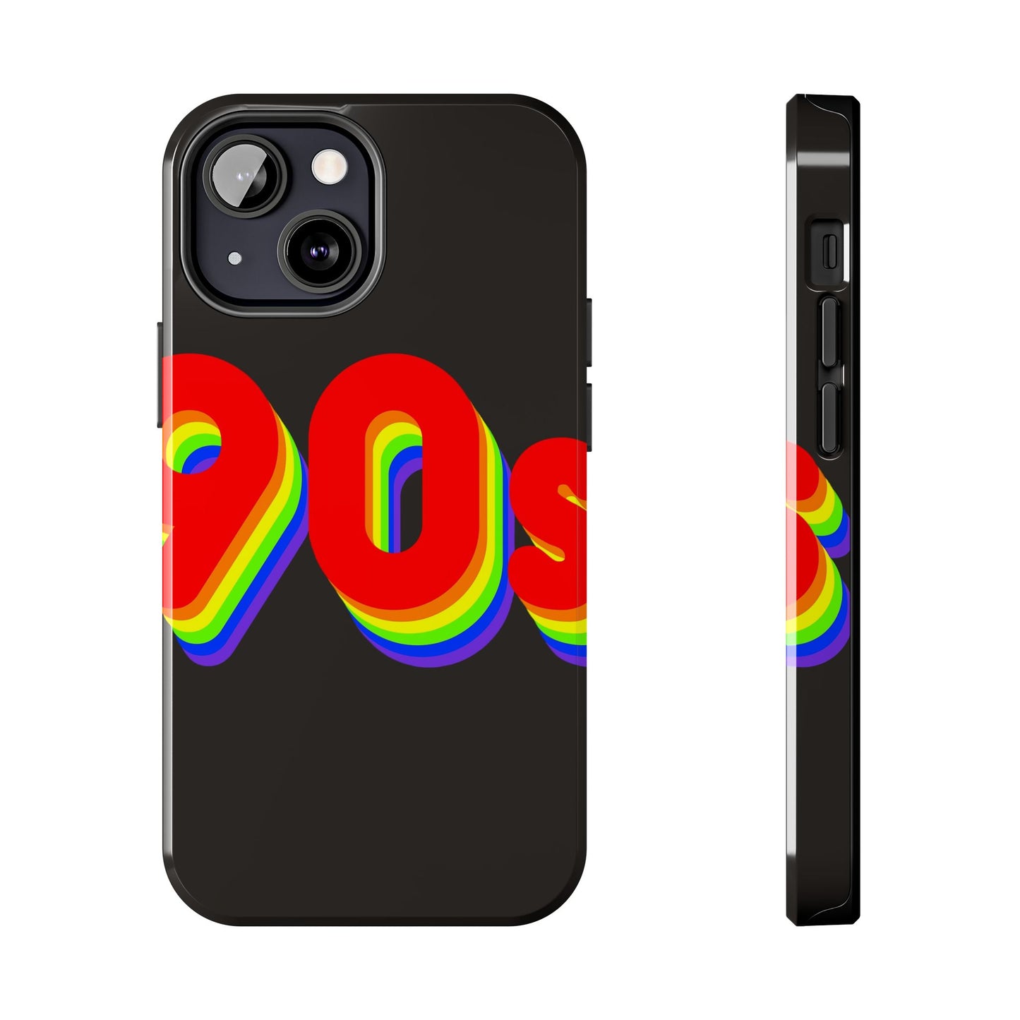 90's Rainbow Tough Phone Case