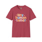 Tiny Human Tamer Retro Parenting Tee