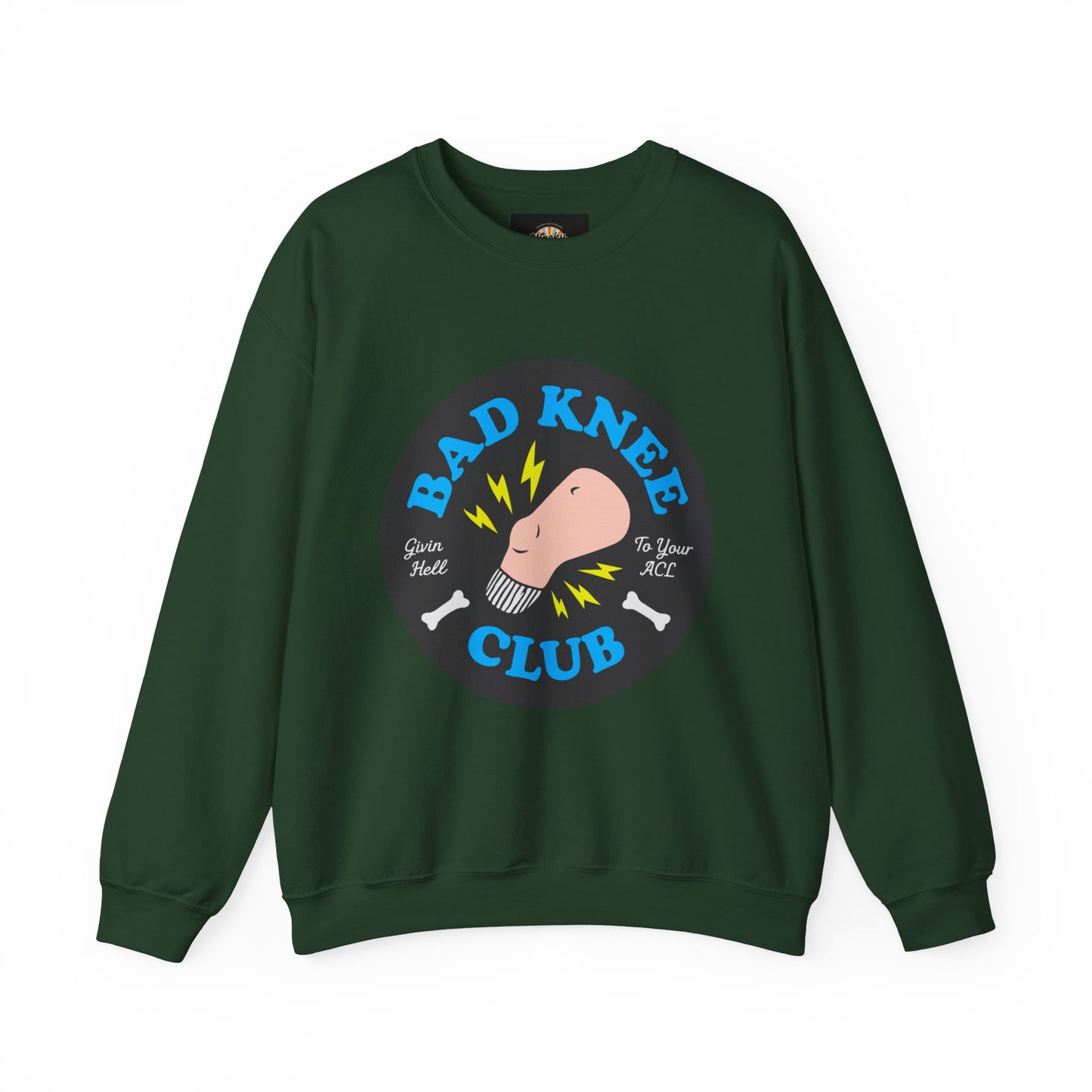 Bad Knee Club sweatshirt | Funny knee pain graphic crewneck