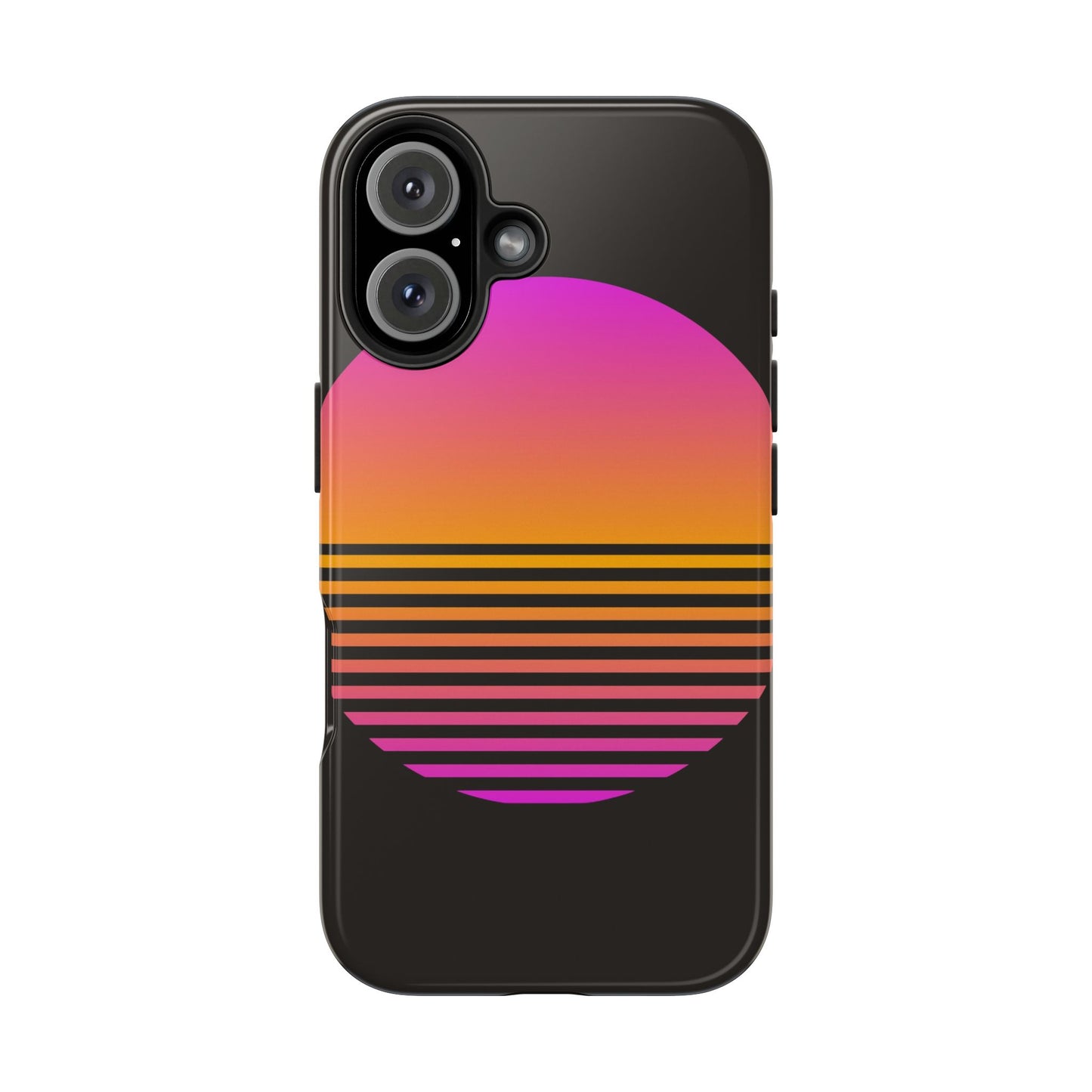 Sunset Grid Tough Phone Case