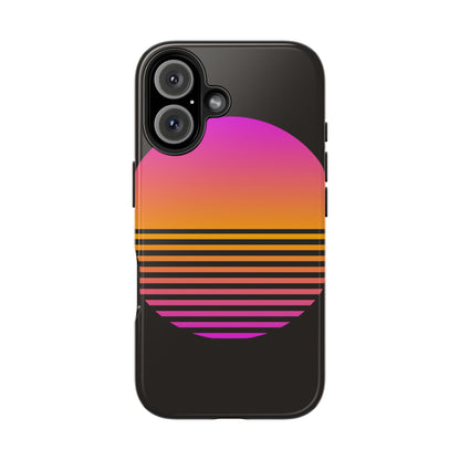 Sunset Grid Tough Phone Case