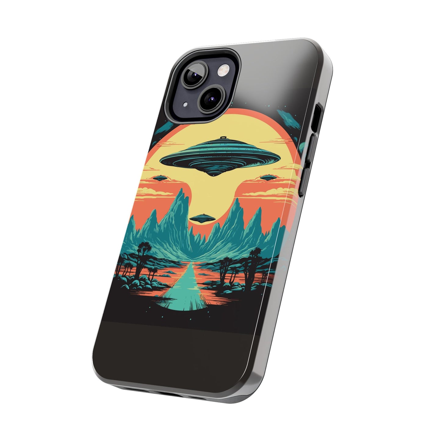 UFO Fleet Tough Phone Case