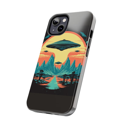 UFO Fleet Tough Phone Case
