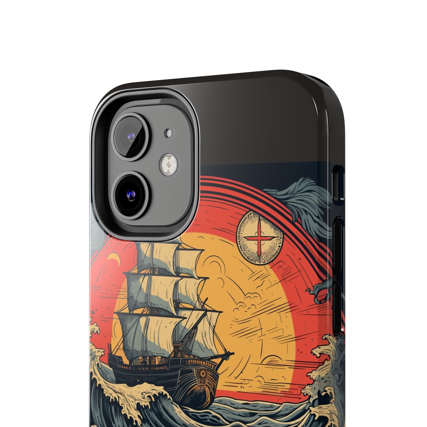 Tall Ship Storm Tough Phone Case