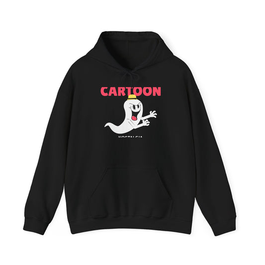 Retro Cartoon Ghost Hoodie
