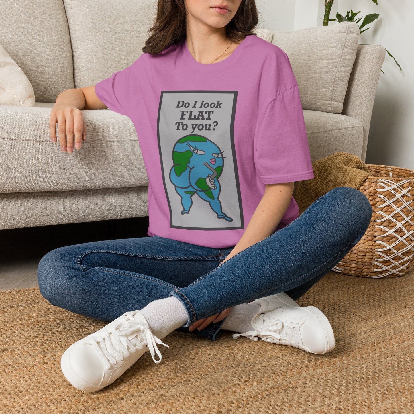 Do I Look Flat To You? Tee