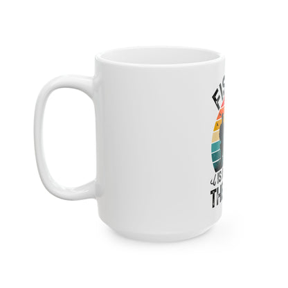 Fishing Is My Best Therapy Coffee Mug