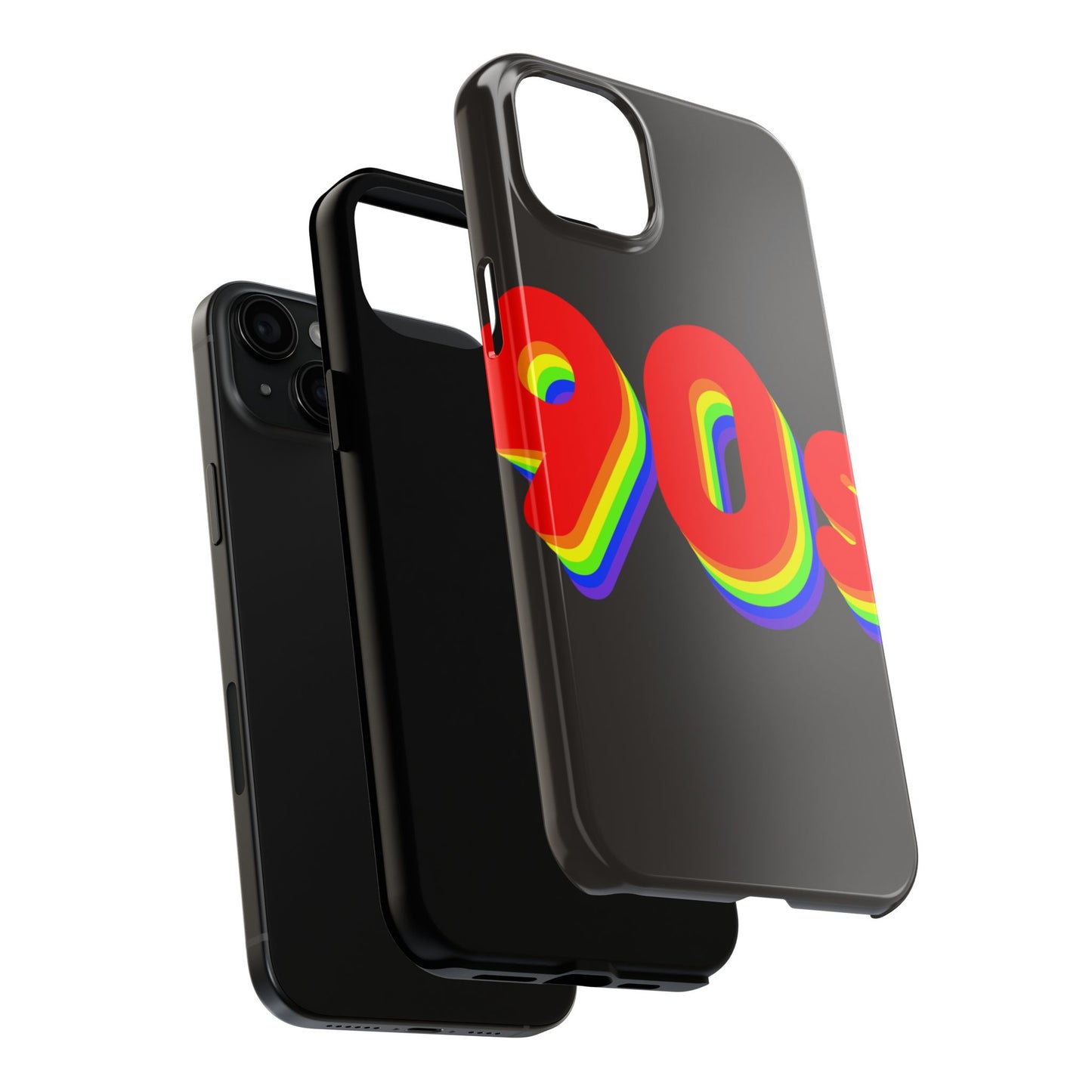 90's Rainbow Tough Phone Case