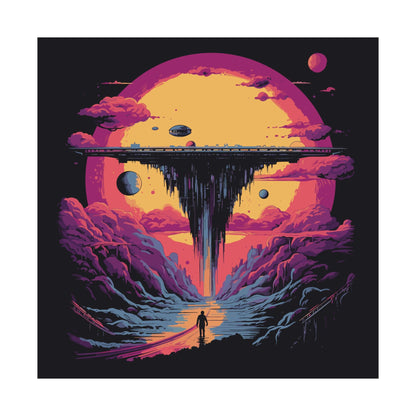 The Abduction Square Art Print