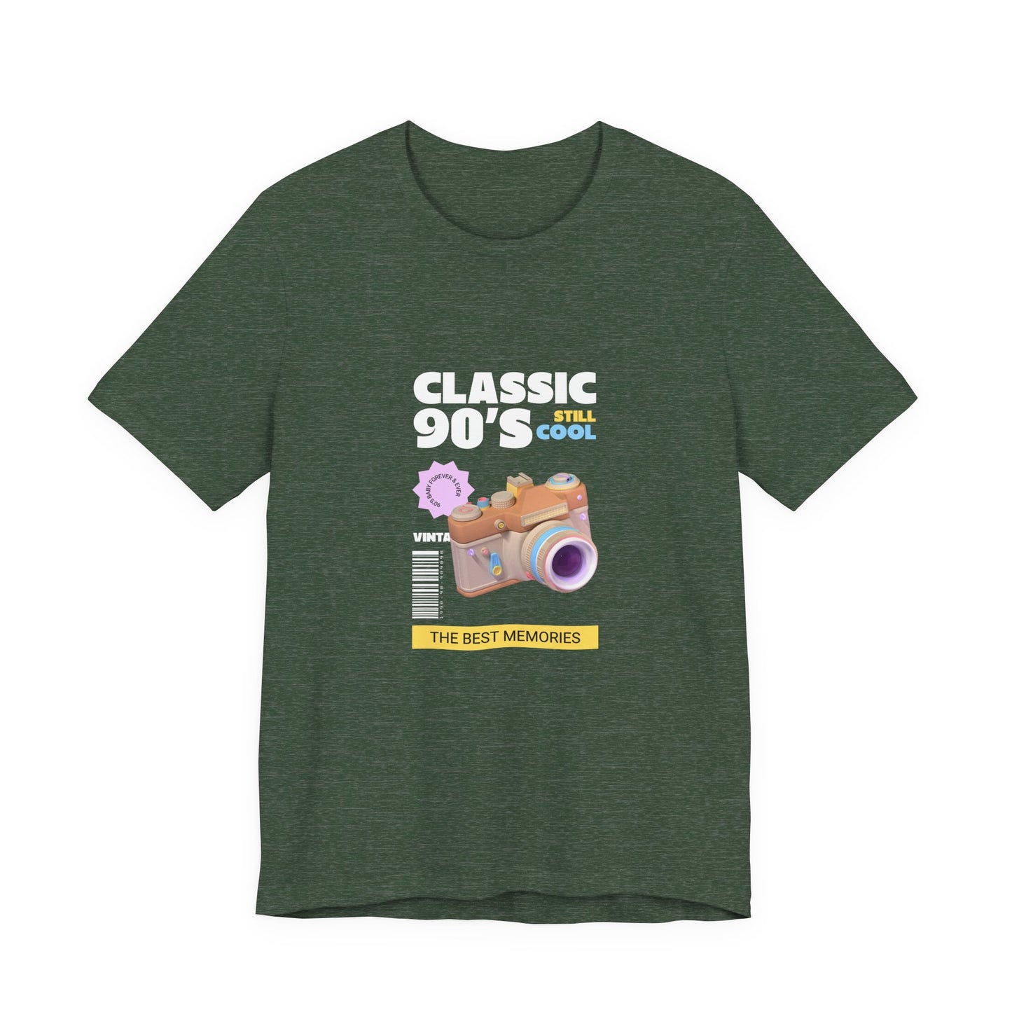 Classic 90's Still Cool Camera Tee