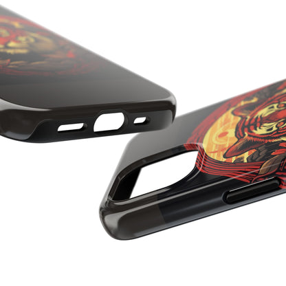 Tiger Wreath Tough Phone Case