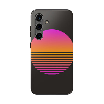 Sunset Grid Tough Phone Case