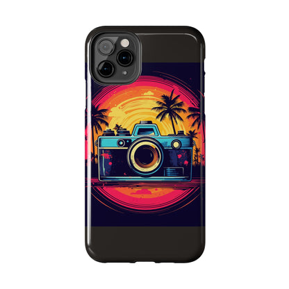 Retro Camera Sunset Tough Phone Case