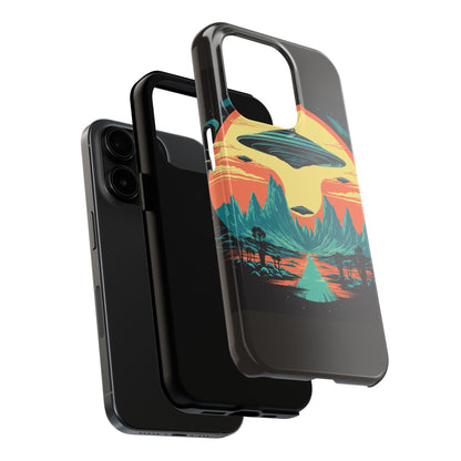 UFO Fleet Tough Phone Case