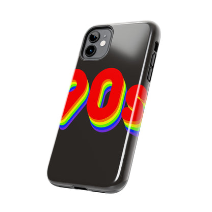 90's Rainbow Tough Phone Case