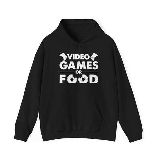 Anime, Video Games, or Food Hoodie