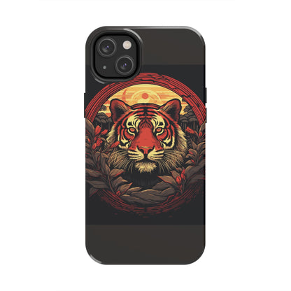Tiger Wreath Tough Phone Case