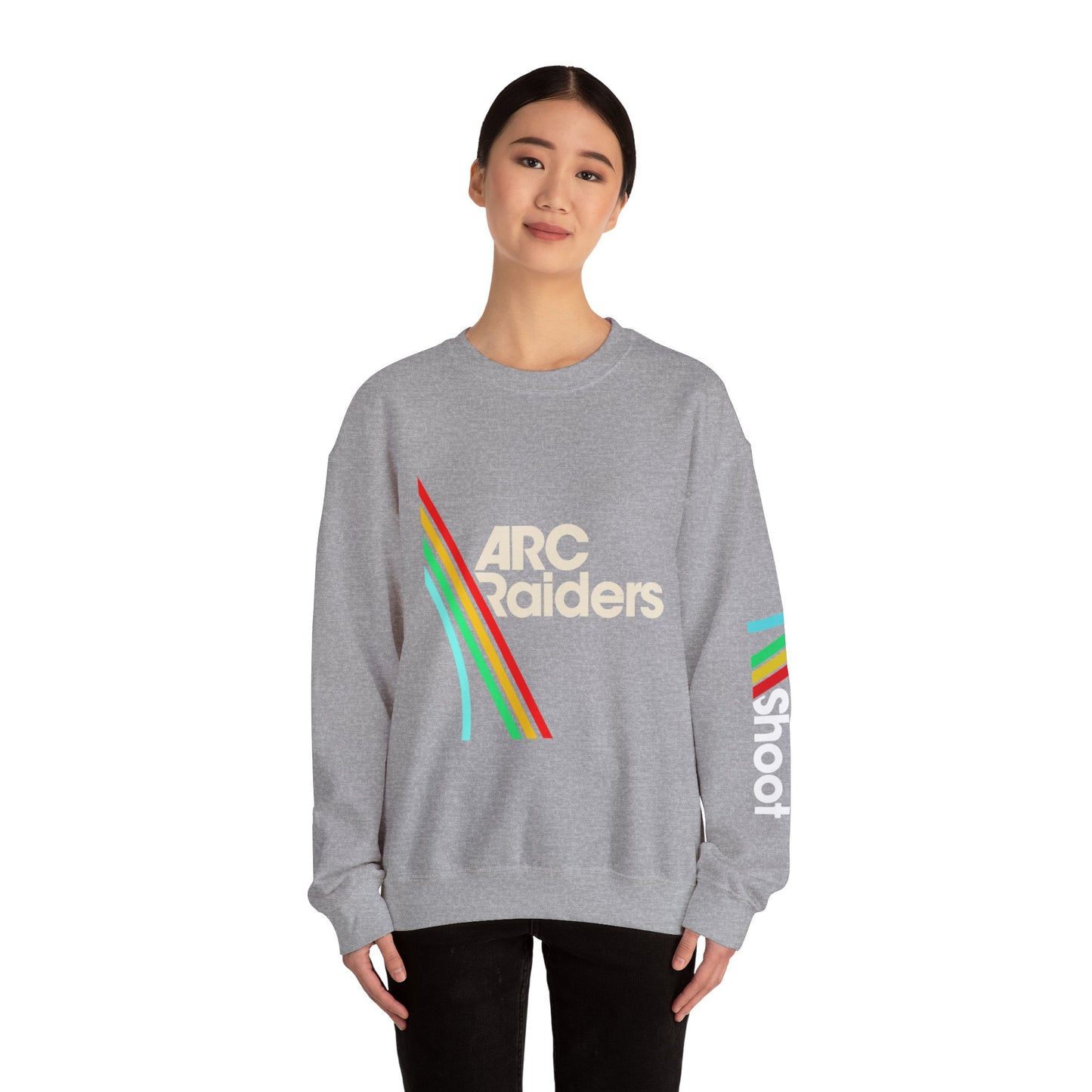 ARC Raiders Retro Arcade Sweatshirt | Vintage Gamer Crewneck | Retro Gaming Sweatshirt | Arcade Inspired Gamer Apparel