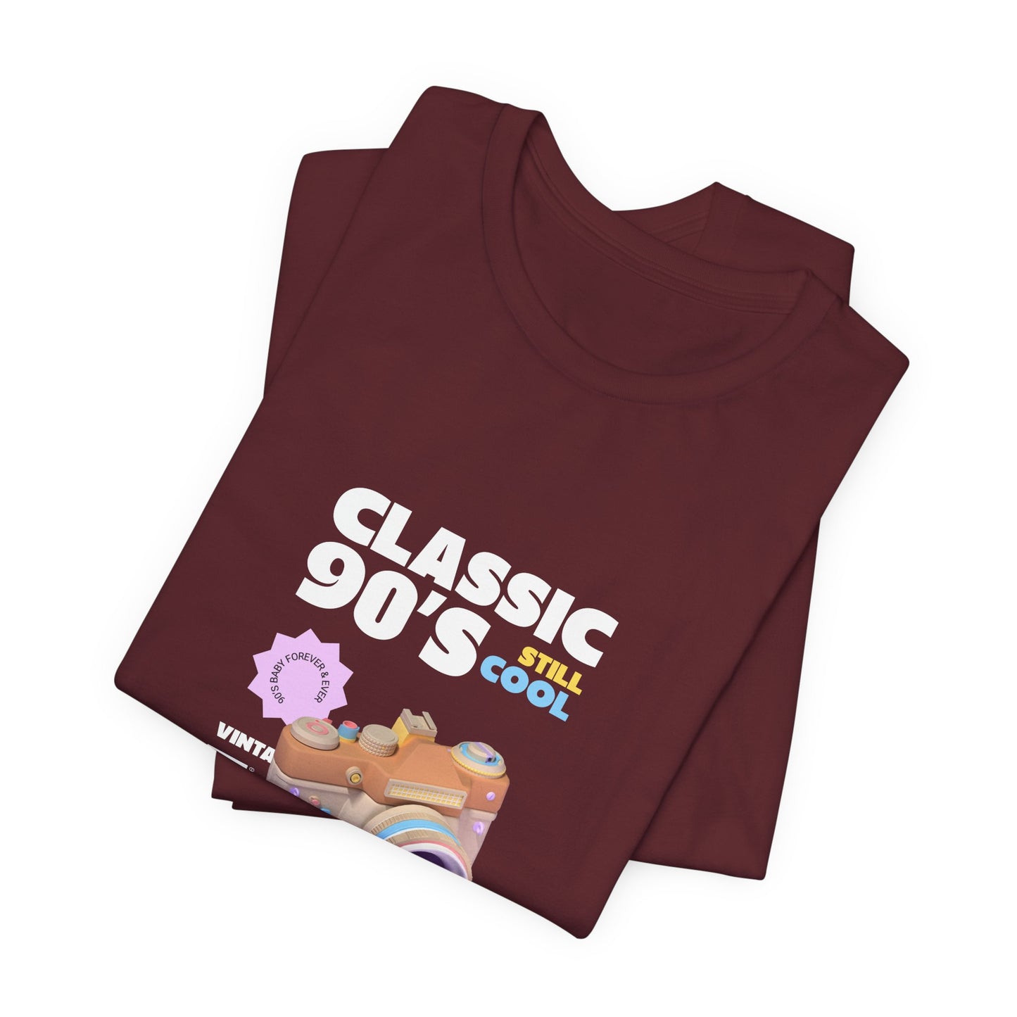 Classic 90's Still Cool Camera Tee
