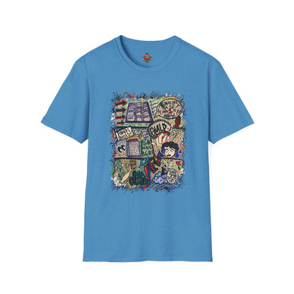 BreaksGPT Manga Card Breaker T-Shirt | Pirate Trading Card Graphic Tee Color Version