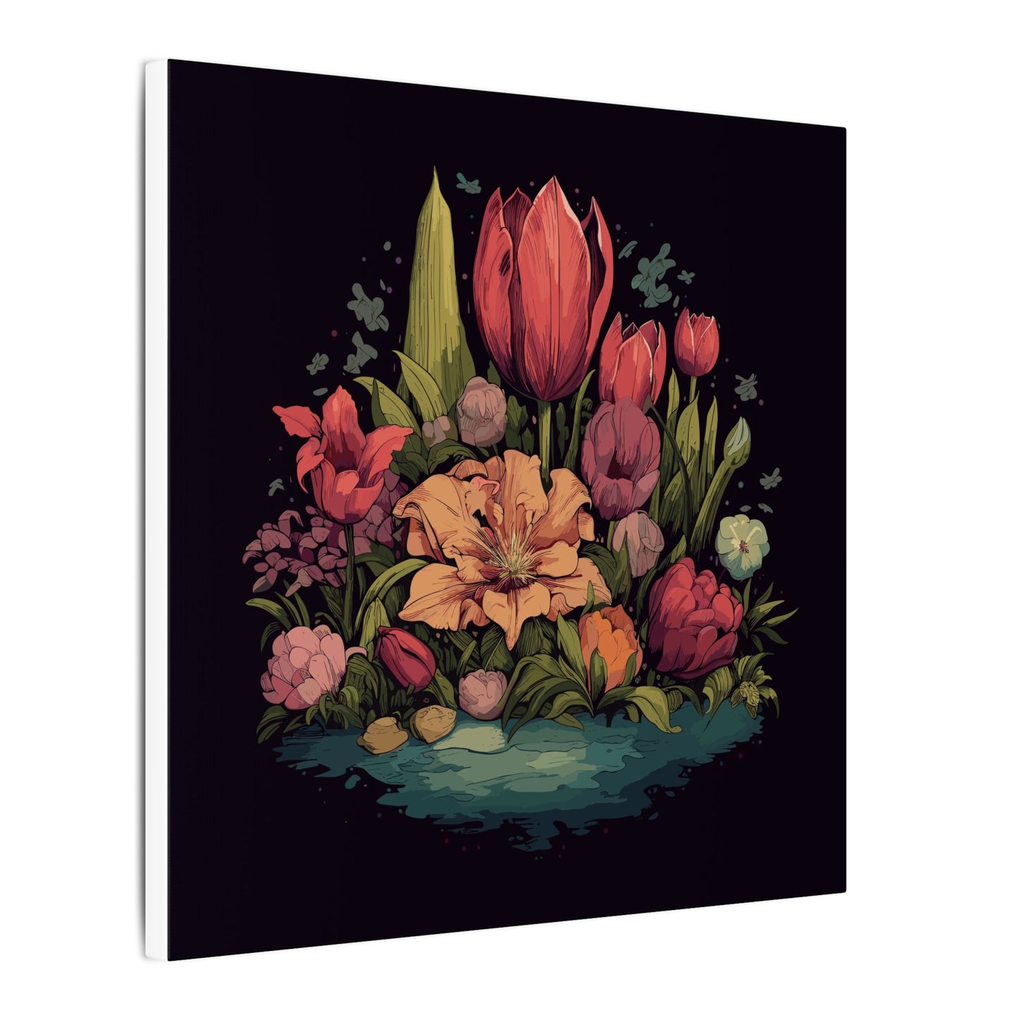 Tulip Garden Canvas Print