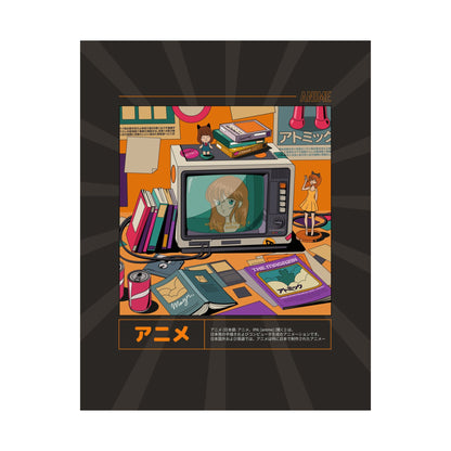 Anime Den Retro Poster
