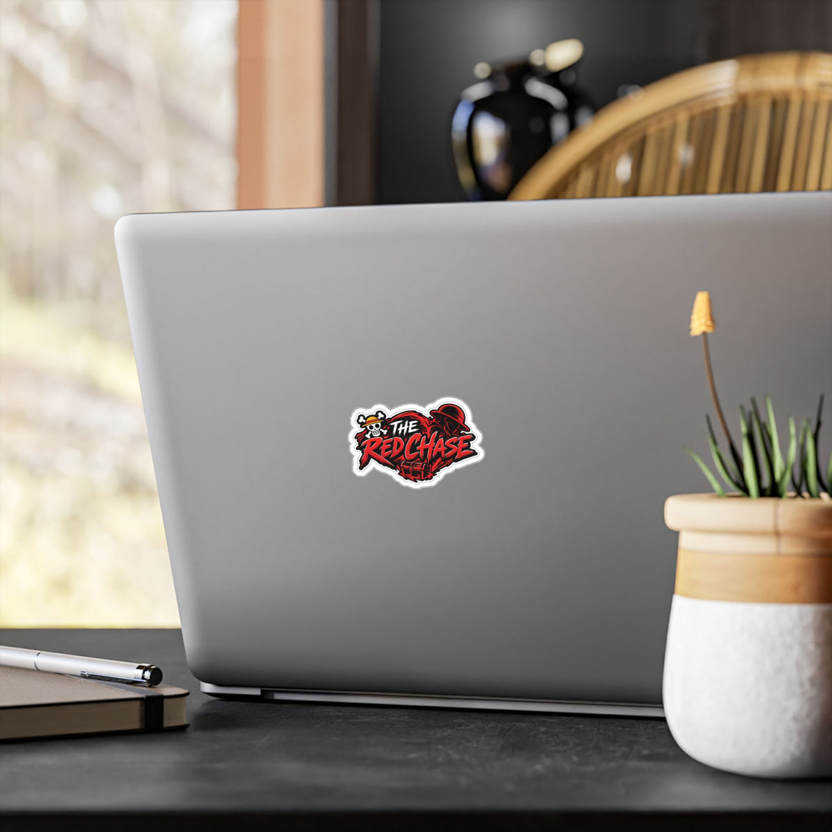 The Red Chase Vinyl Sticker