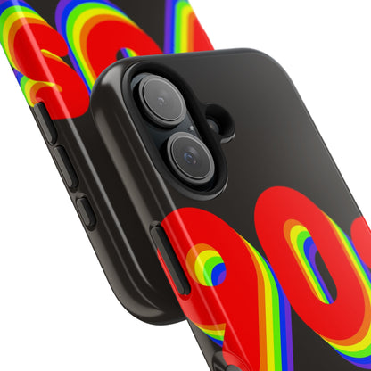 90's Rainbow Tough Phone Case