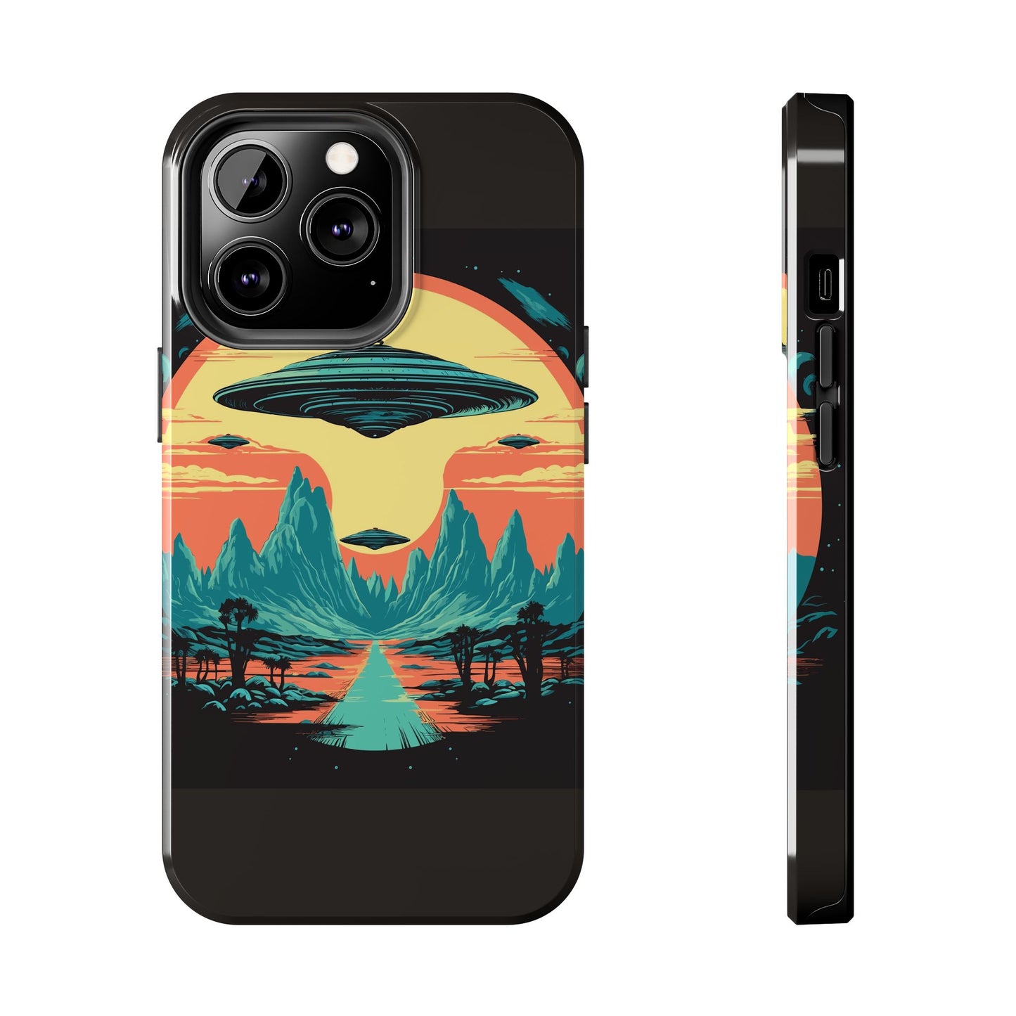 UFO Fleet Tough Phone Case