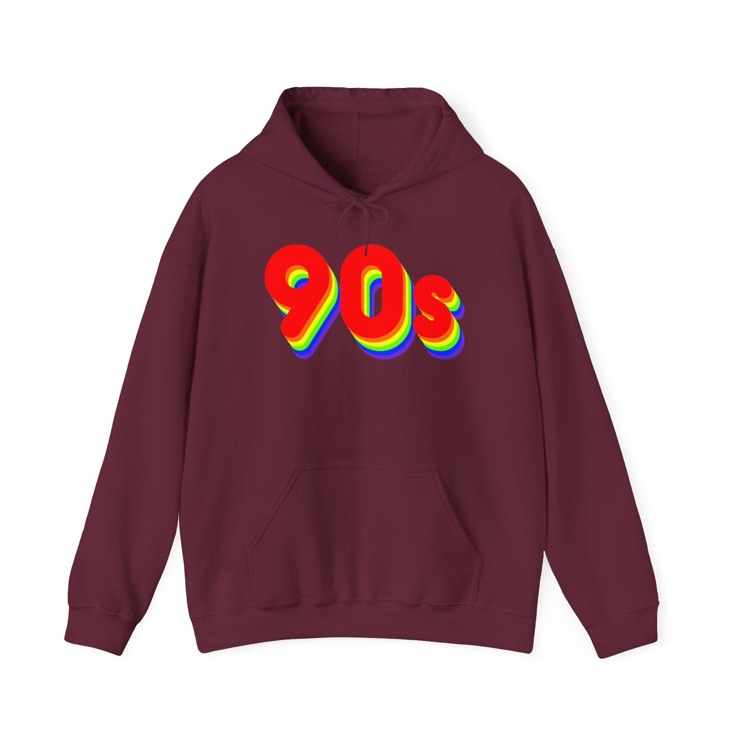 90's Rainbow Hoodie