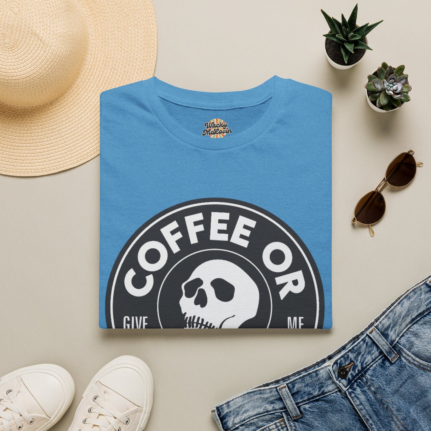 Coffee Or Give Me Death Tee