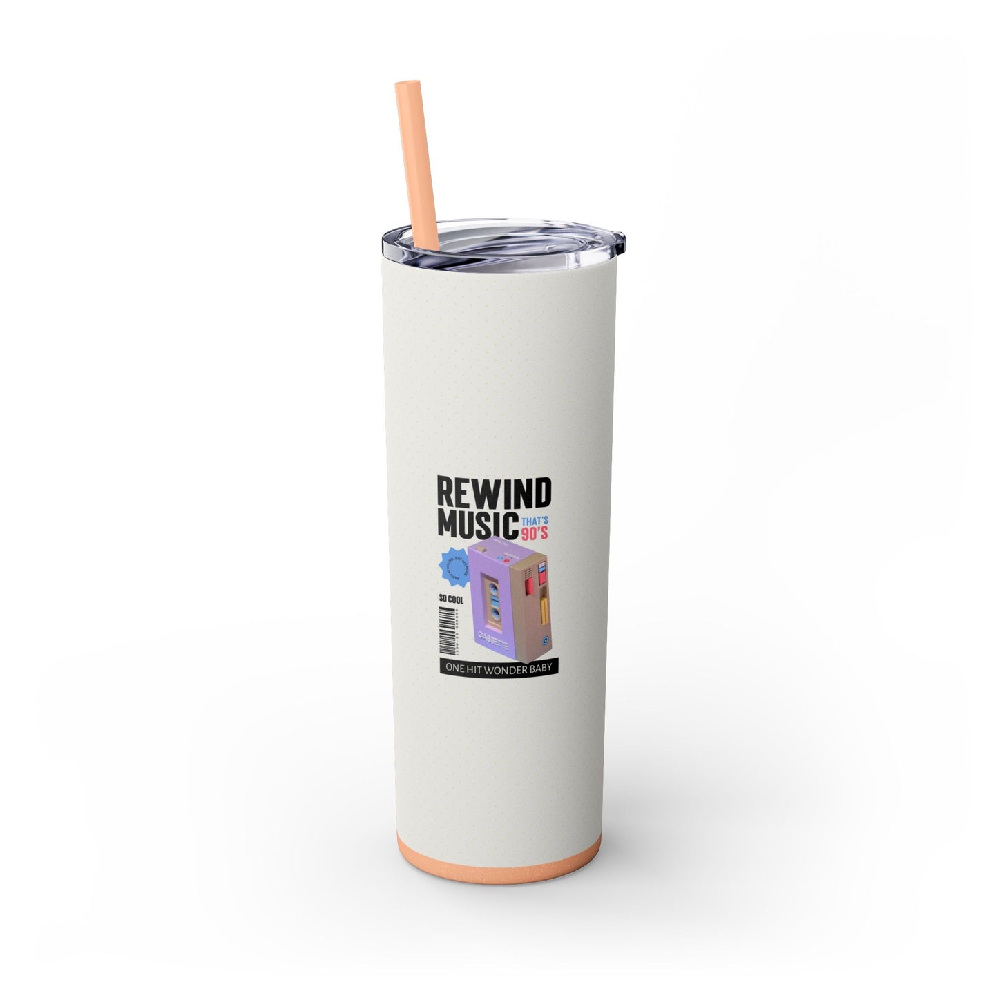Rewind Music 20oz Skinny Tumbler