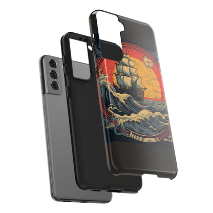 Tall Ship Storm Tough Phone Case
