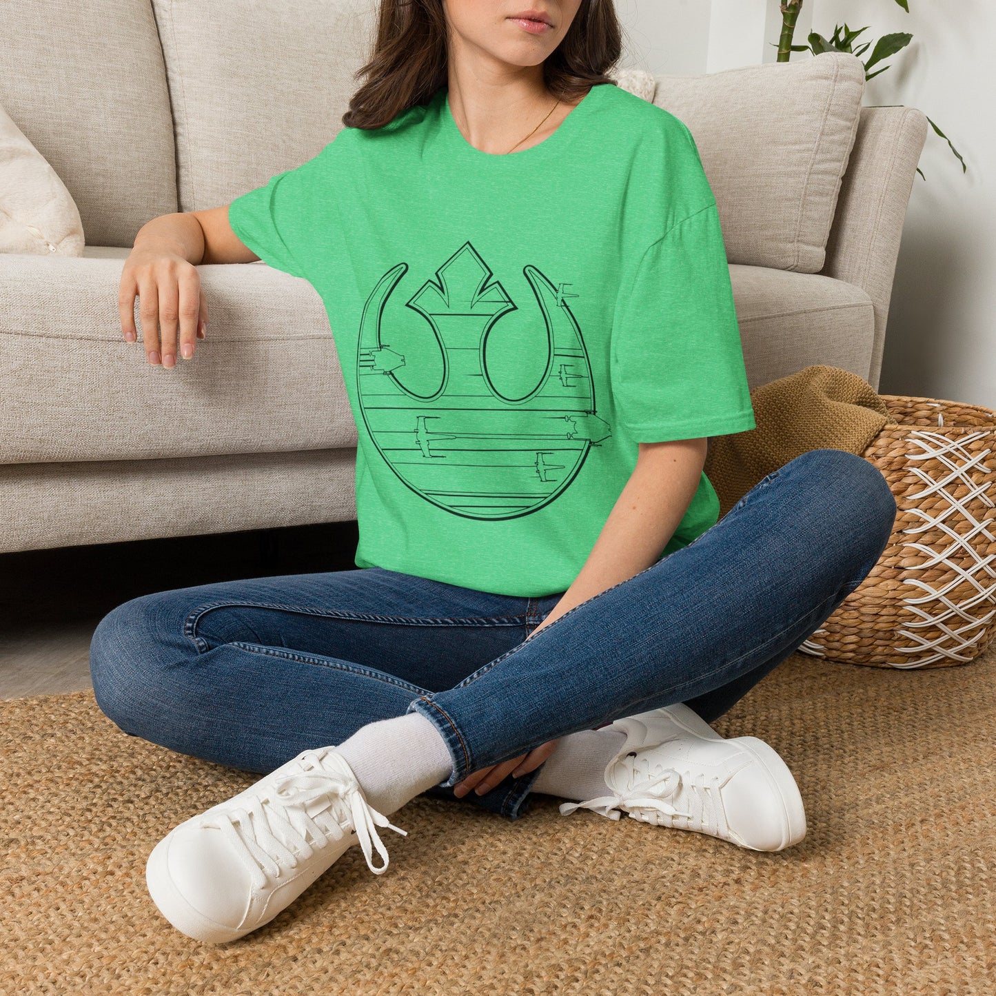 Retro Rebel Alliance Inspired Space Tee
