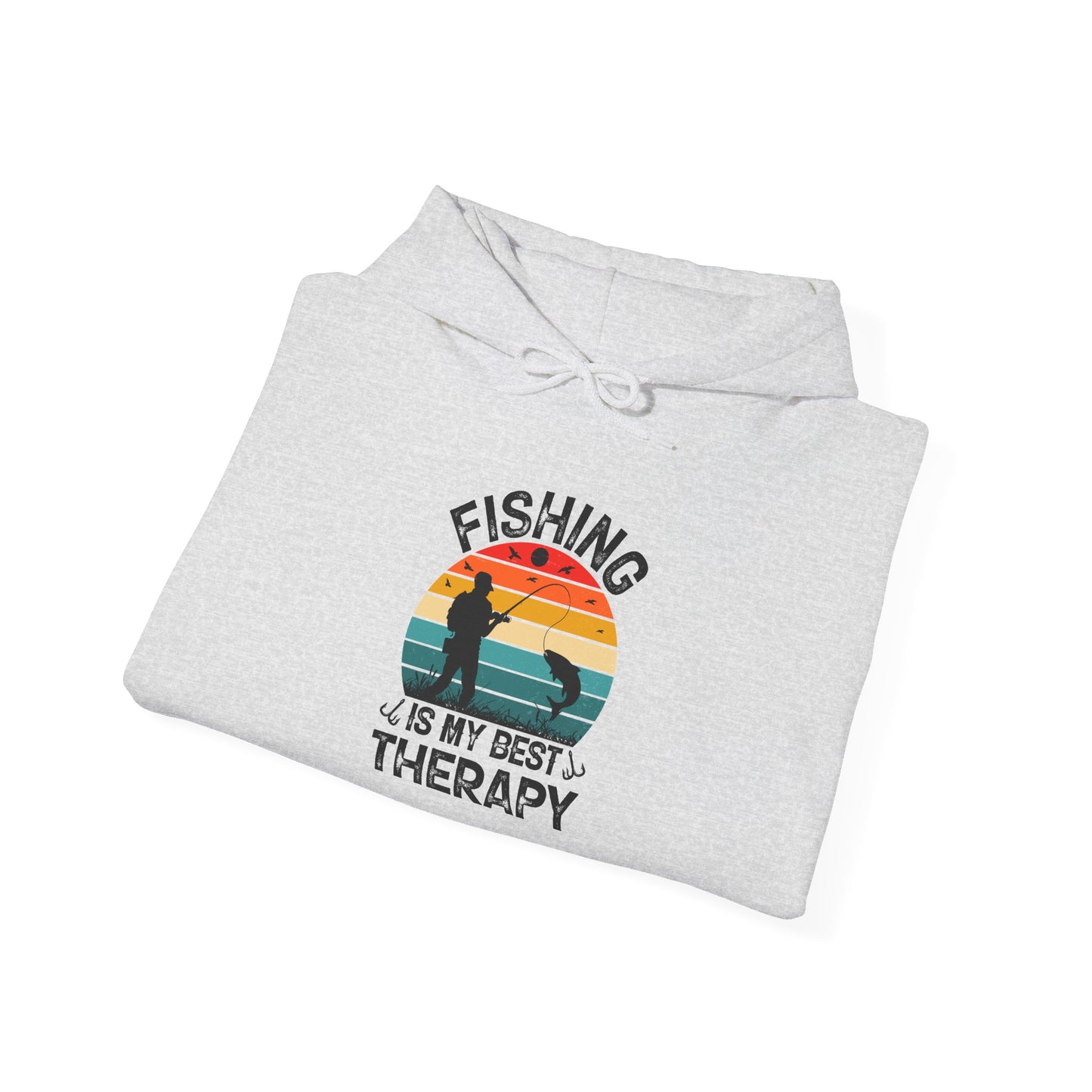 Fishing Is My Best Therapy Hoodie