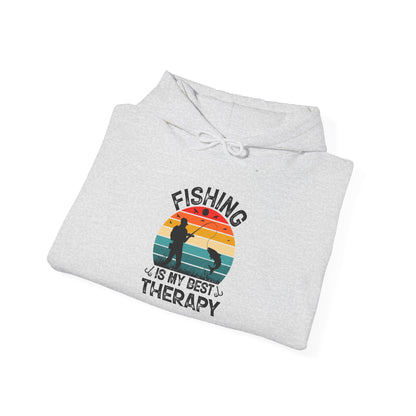 Fishing Is My Best Therapy Hoodie