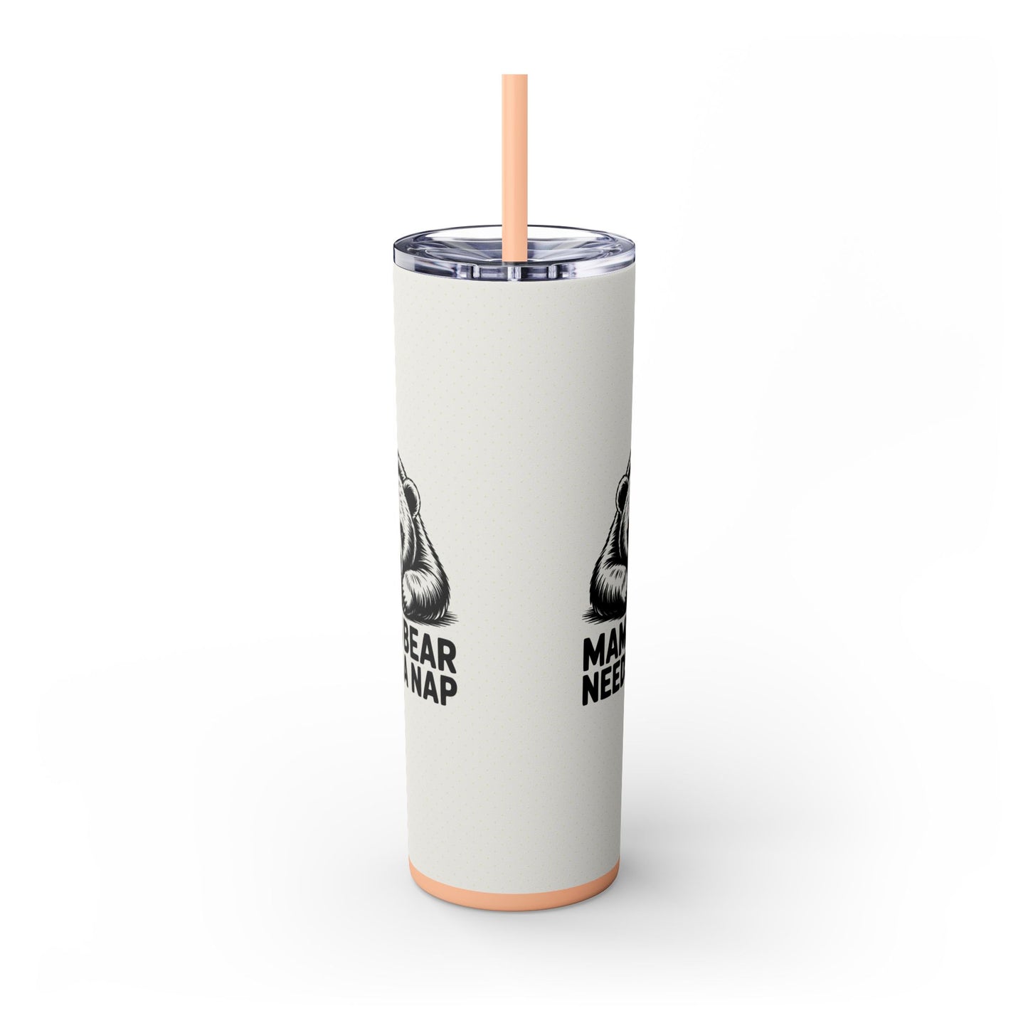 Mama Bear Needs a Nap 20oz Skinny Tumbler